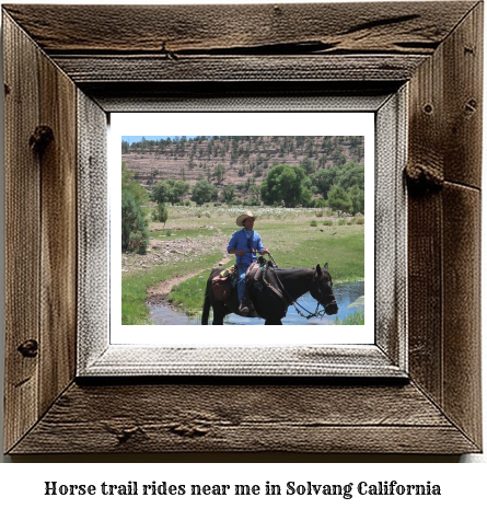 horse trail rides near me in Solvang, California